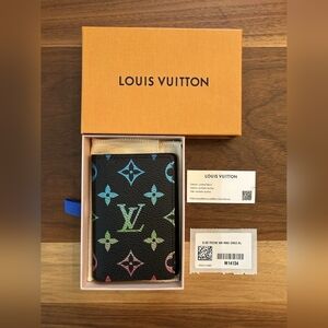 Louis Vuitton Pocket Organizer Gradient Black